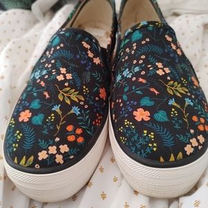 Keds×Rifle Paper Co. Platform Slip-On Shoes